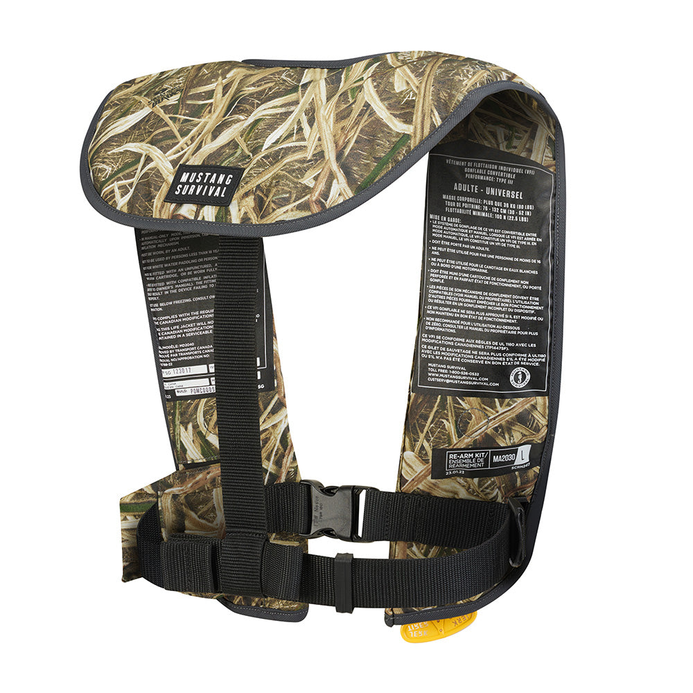 Mustang MIT 100 Convertible Inflatable PFD Camo MD2030CM2610202