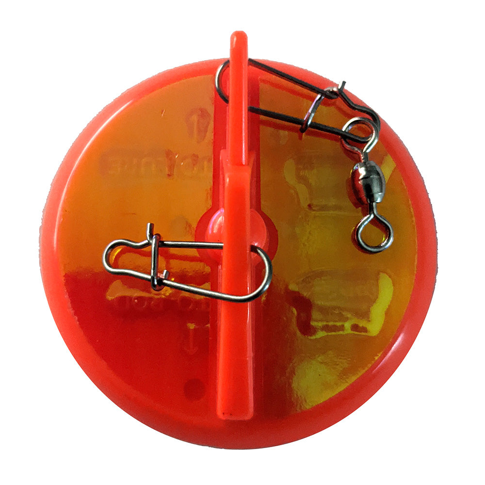 LuhrJensen 214 Dipsy Diver FireSilver Bottom Moon Jelly 55600302510