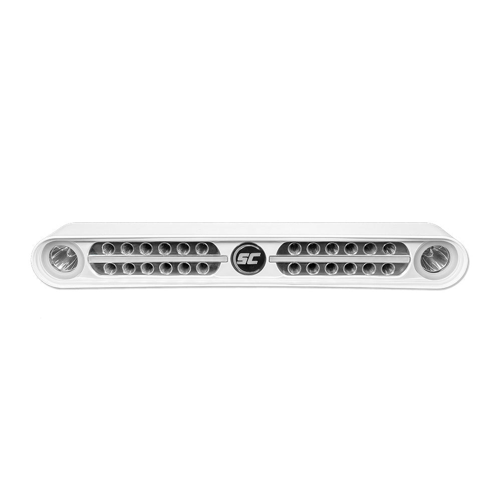 ShadowCaster Eagle Ray LED Light Bar White Housing Dual Optics SCMEAGLERAYWH