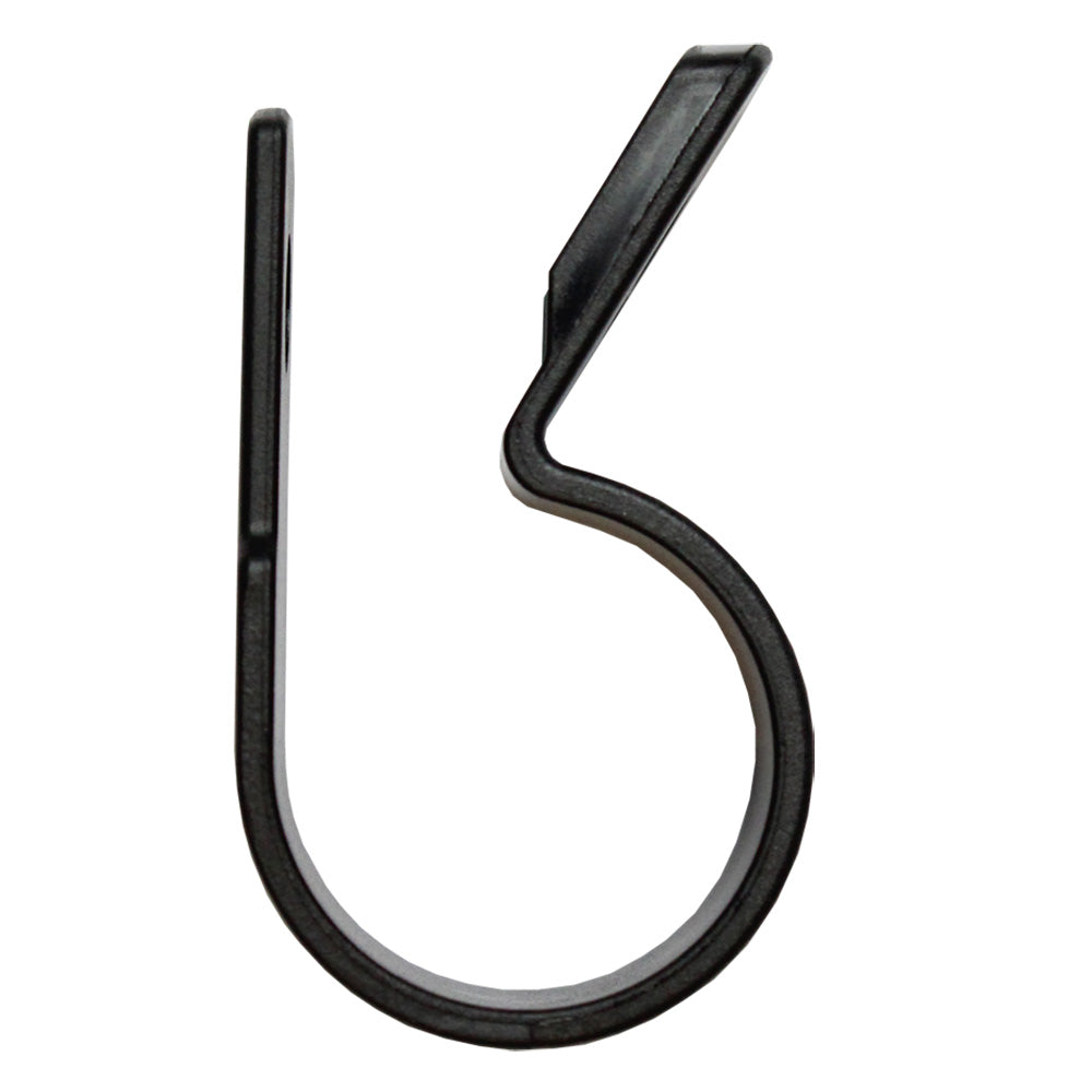 Pacer UV Resistant Nylon CClamps 58 Black 25 Pack BCCH1025BK