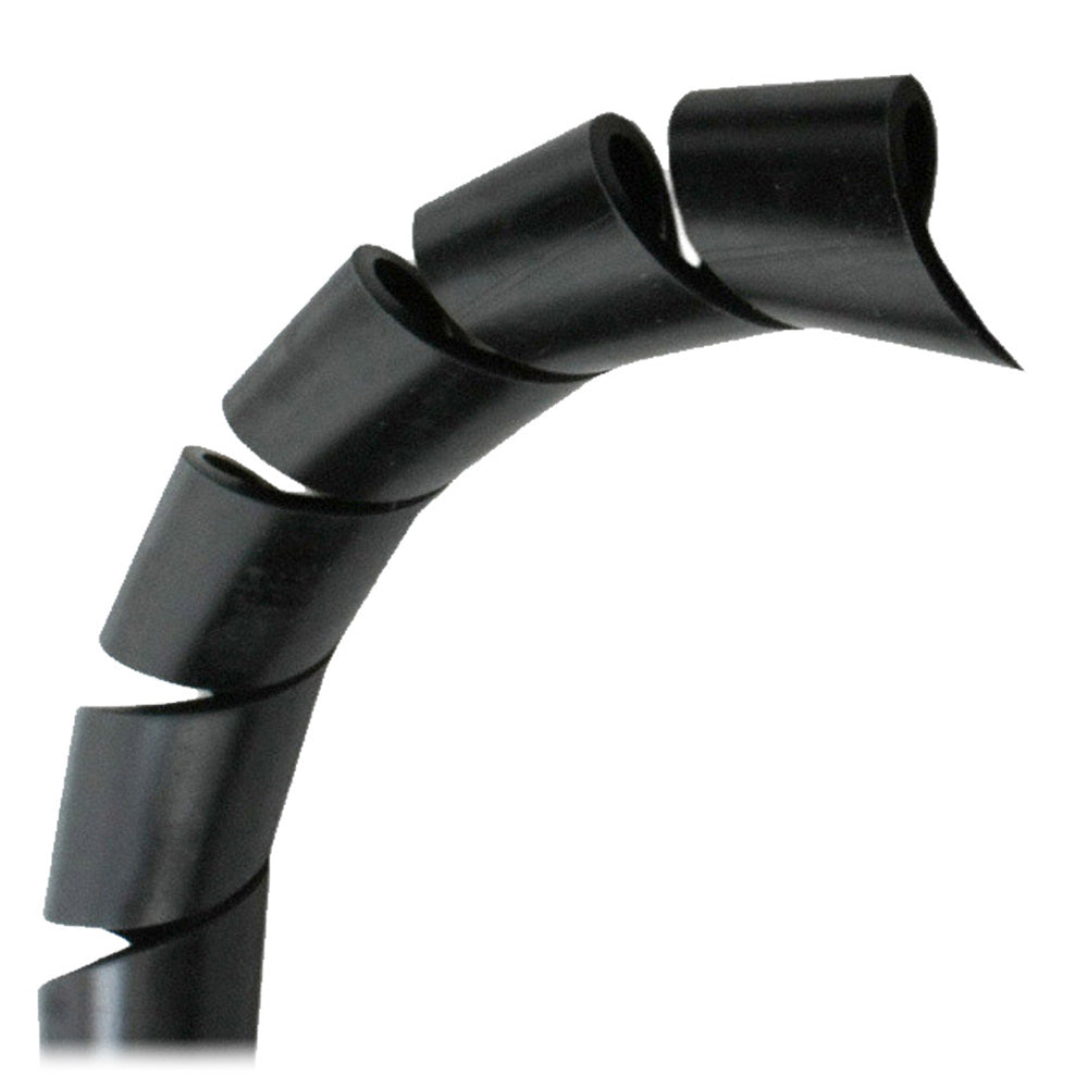 Pacer 34 Spiral Wrap Black 100 Roll BSW34BK100