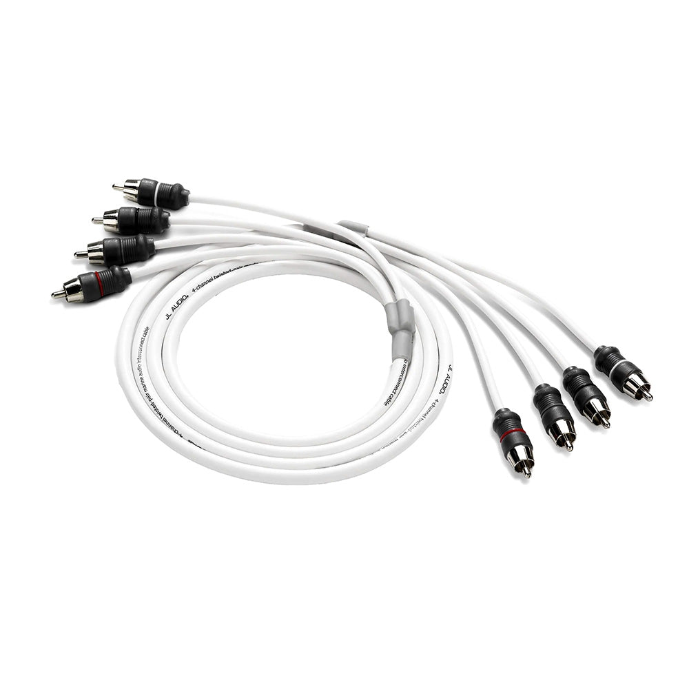 JL Audio 4 Channel 6 Marine Audio RCA Cable XMDWHTAIC46 0101347300