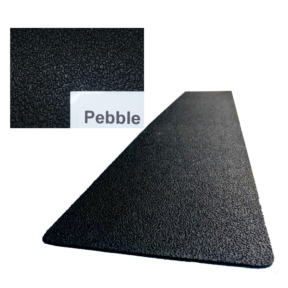 Gator Guards GatorSkinz NonSkid Step Pad Black Pebble 16 x 4 GSSTEPBLKPEBDP