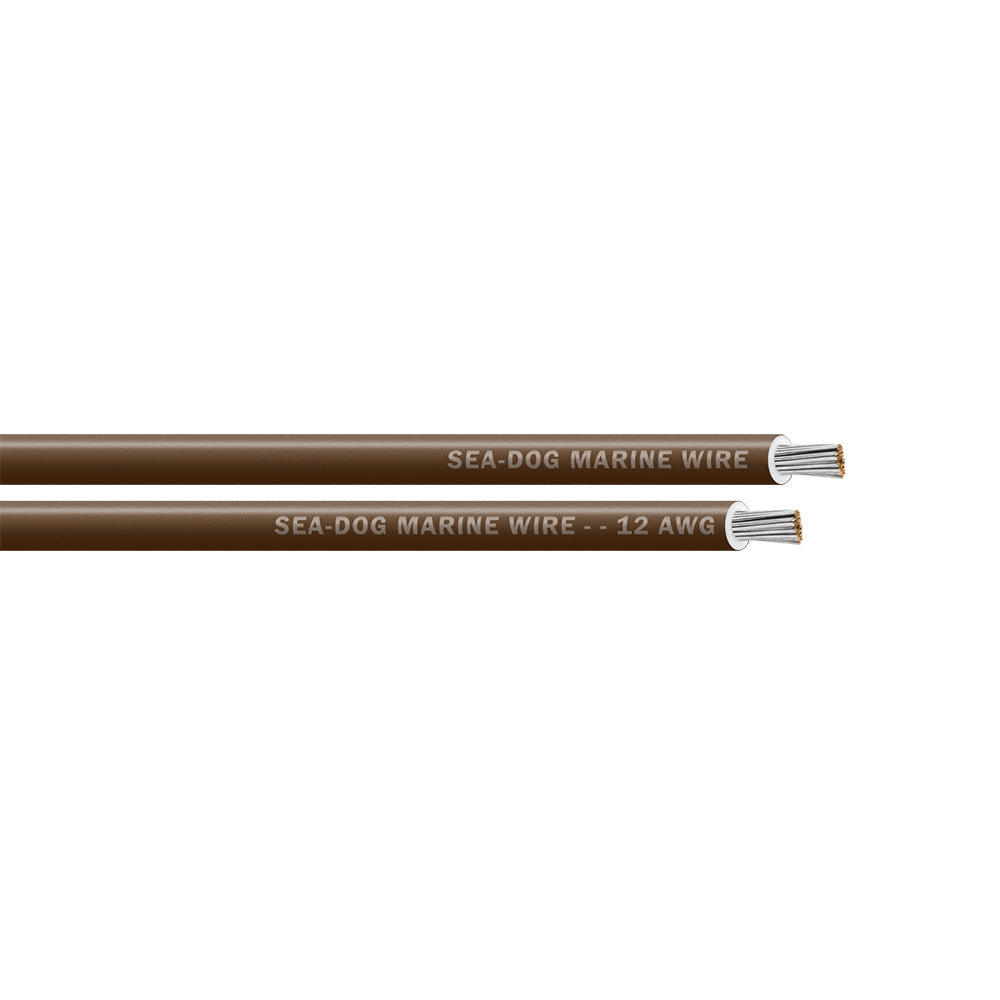 SeaDog 12 AWG Brown Primary Wire 250 8012074