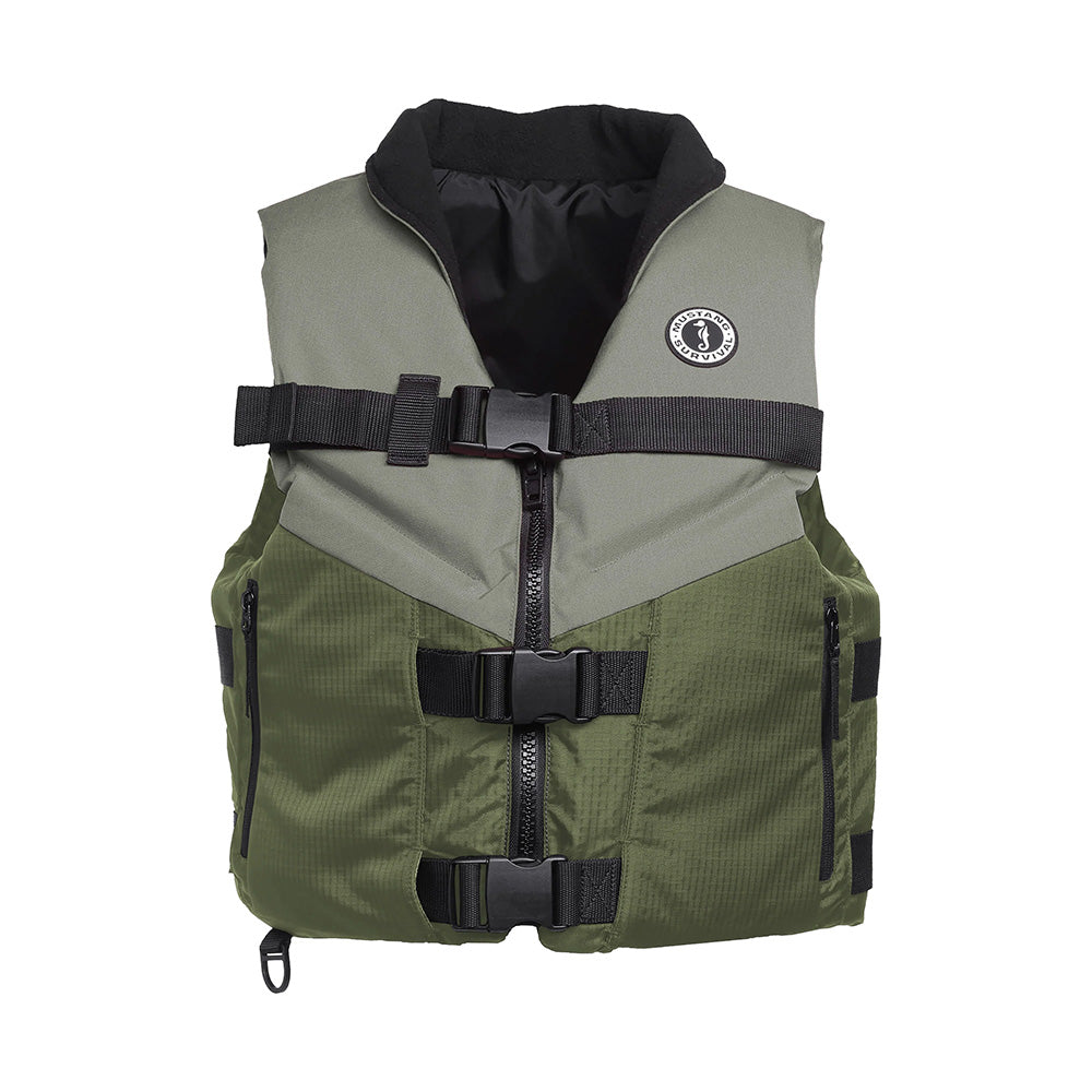 Mustang Accel Foam Vest GreenGrey XXXL MV4627833XXXL