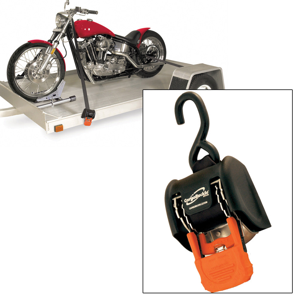 CargoBuckle G3 Retractable Ratchet TieDown 2 x 72 Pair F18800