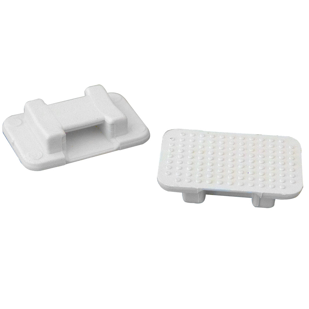 Weld Mount AT5 Large White Nylon Wire Tie Mount Qty 100 805900