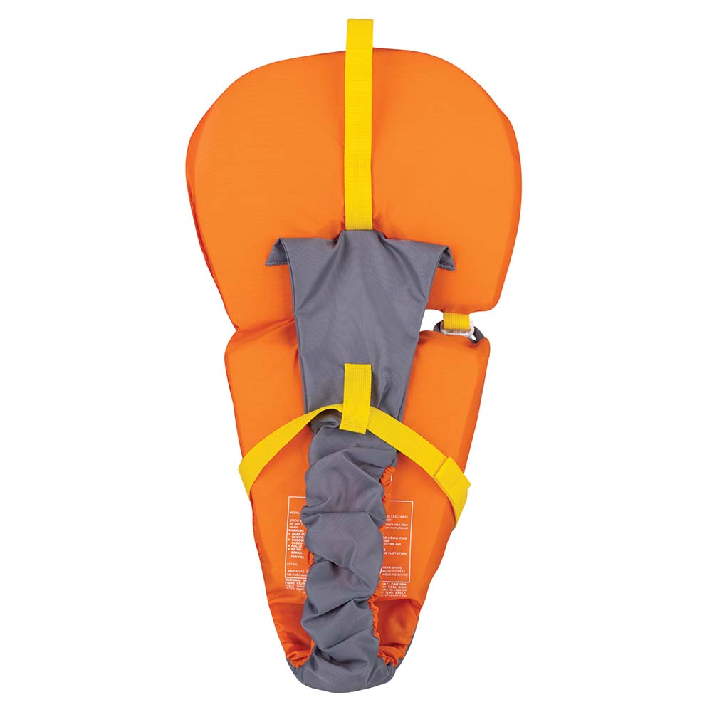 Full Throttle BabySafe Vest Infant to 30lbs OrangeGrey 10400020000014