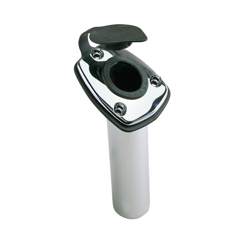 Perko Fishing Rod Holder 65 Angled Flush Mount Chrome Plated Zinc 1205DP0CHR