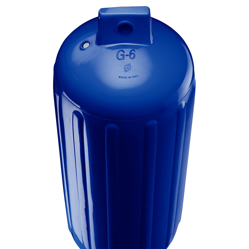 Polyform G6 Twin Eye Fender 11 x 30 Cobalt Blue wAdapter G6 COBALT BLUE WAIR ADAPTER
