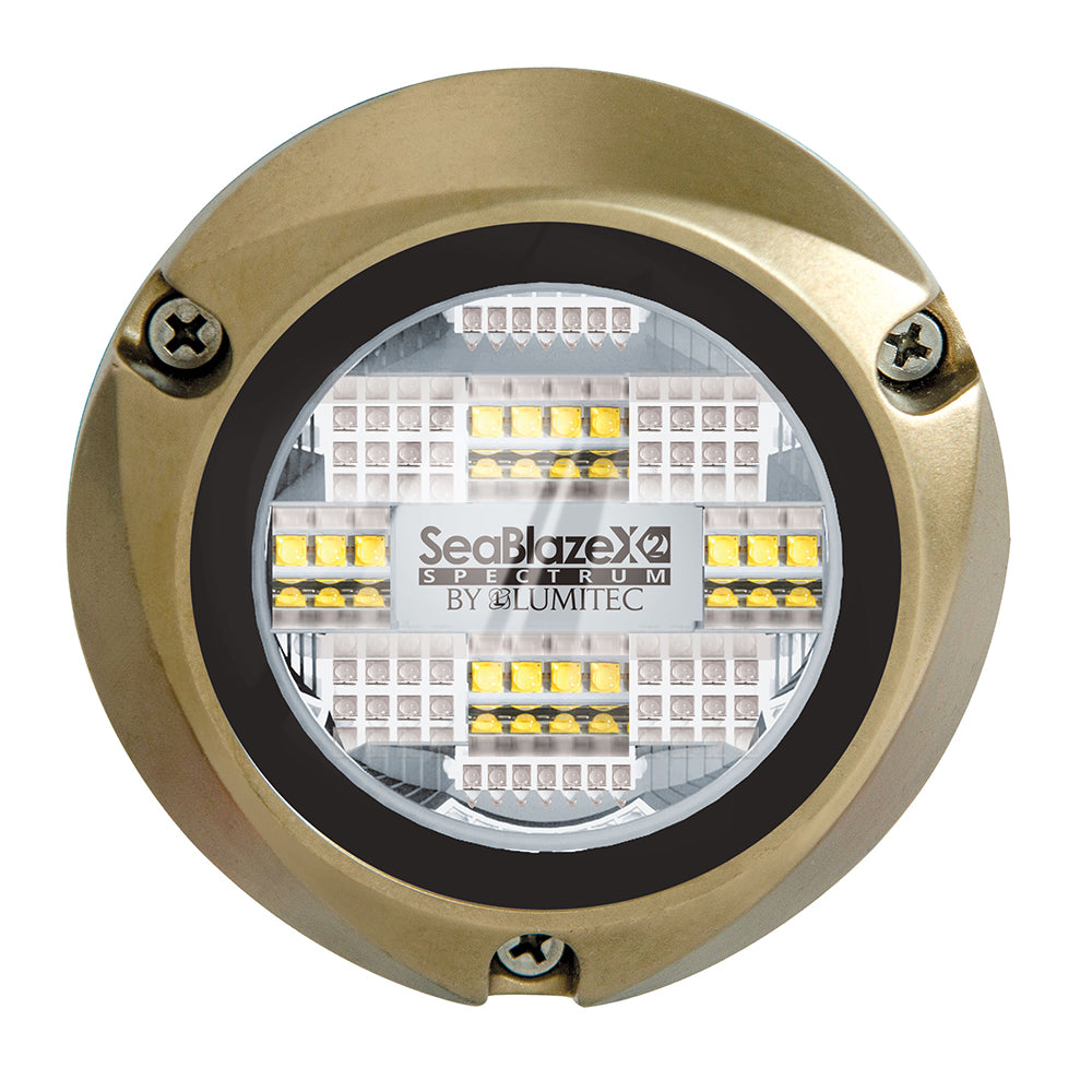 Lumitec SeaBlazeX2 Spectrum LED Underwater Light FullColor RGBW 101515
