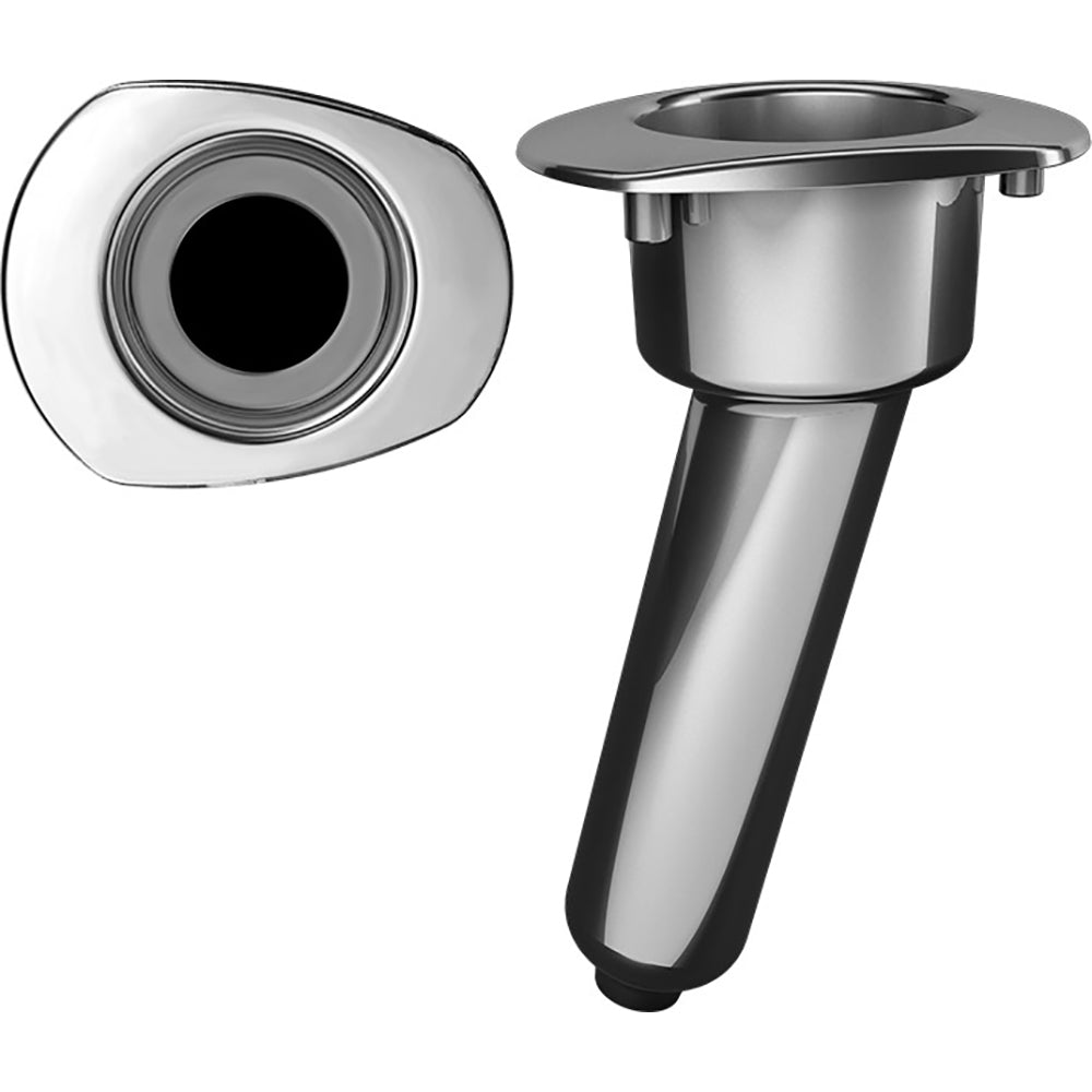 Mate Series Elite Screwless Stainless Steel 15 Rod Cup Holder Drain Oval Top C2015DS