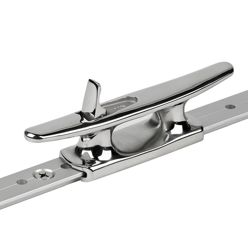 Schaefer MidRail ChockCleat Stainless Steel 1 7074