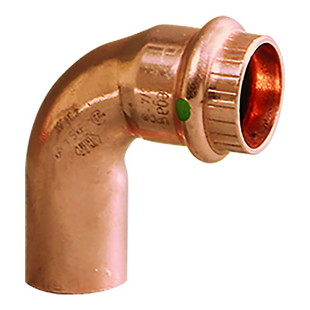 Viega ProPress 1 90 Copper Elbow StreetPress Connection Smart Connect Technology 77057