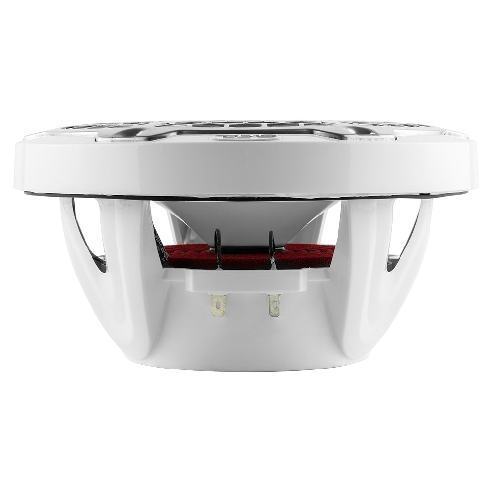 DS18 New Edition HYDRO 8 2Way Marine Speakers wRGB LED Lighting 375W White NXL8MWH