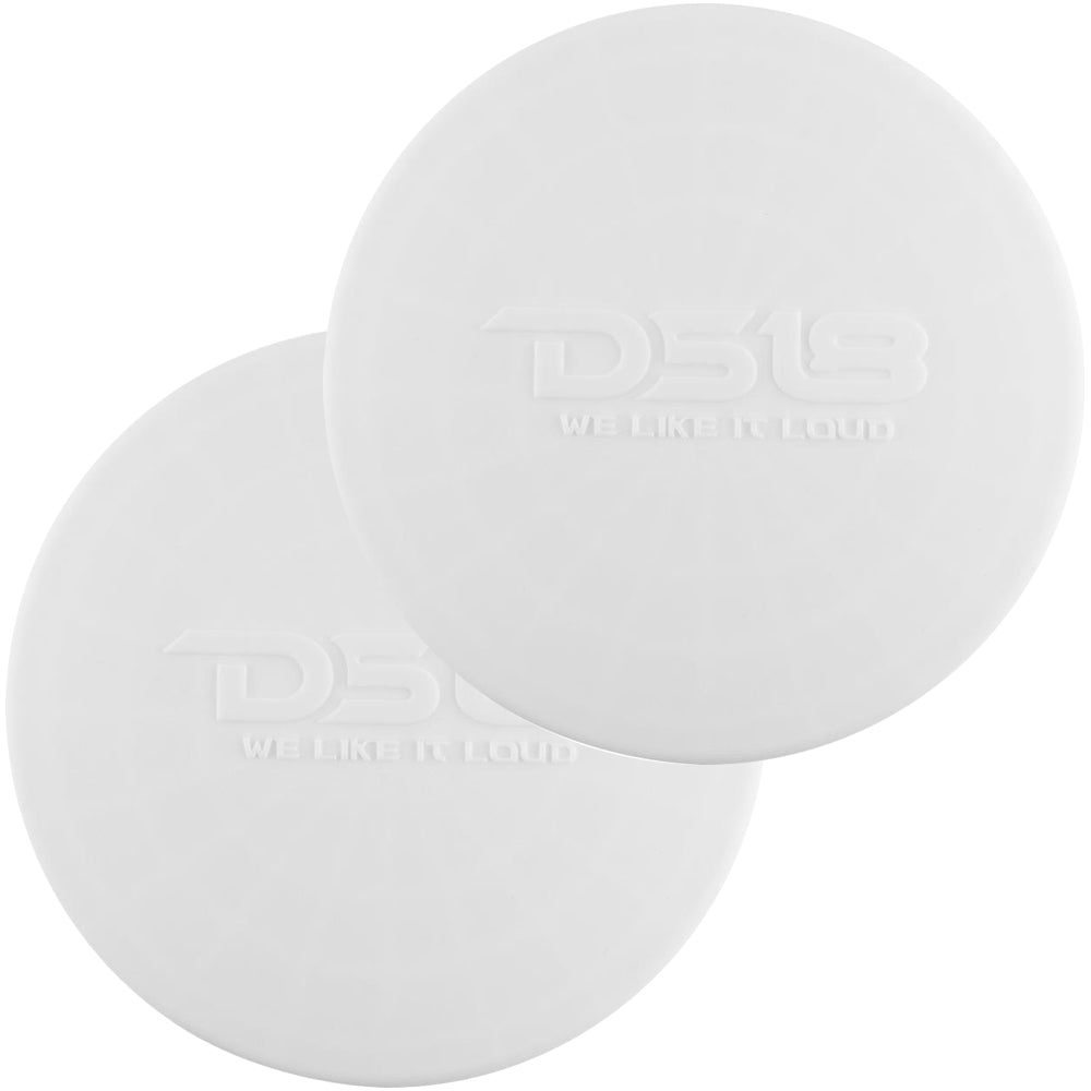 DS18 Silicone Marine Speaker Cover f65 Speakers White CS6WH