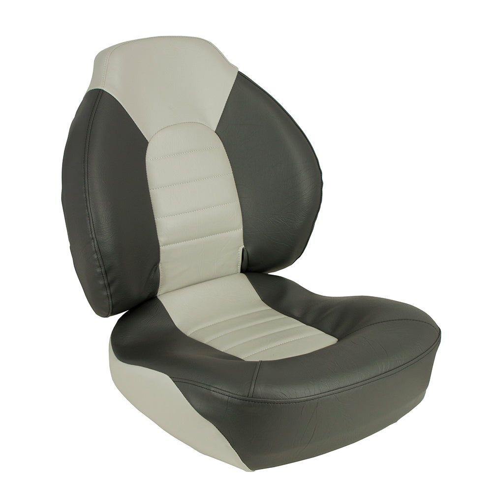 Springfield Fish Pro Mid Back Folding Seat CharcoalGrey 1041733