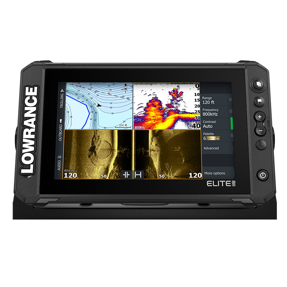 Lowrance Elite FS 9 ChartplotterFishfinder No Transducer 00015707001
