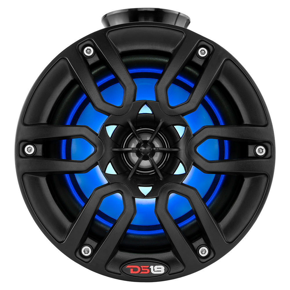 DS18 HYDRO 8 Compact Wakeboard Pod Tower wRGB Light 375W Black NXLPS8BK