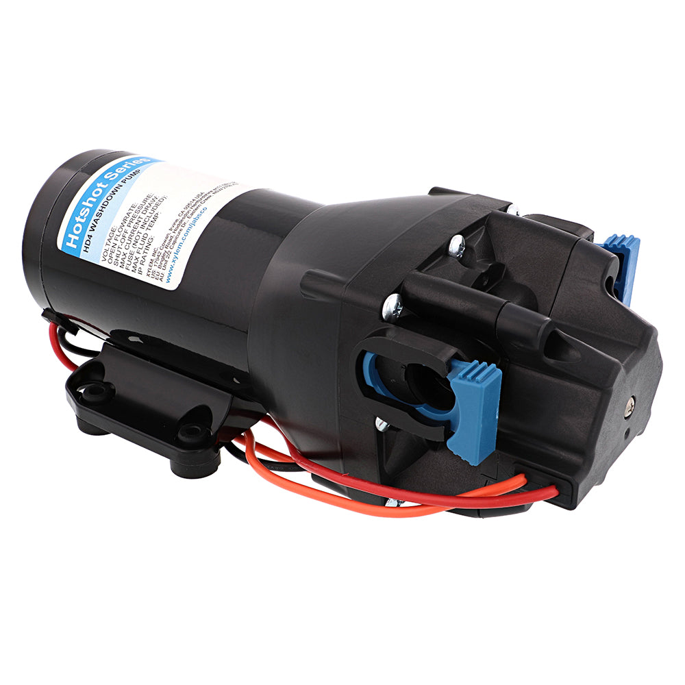 Jabsco HotShot HD4 Heavy Duty Washdown Pump 24V 4 GPM 60 PSI Q402J118N3A