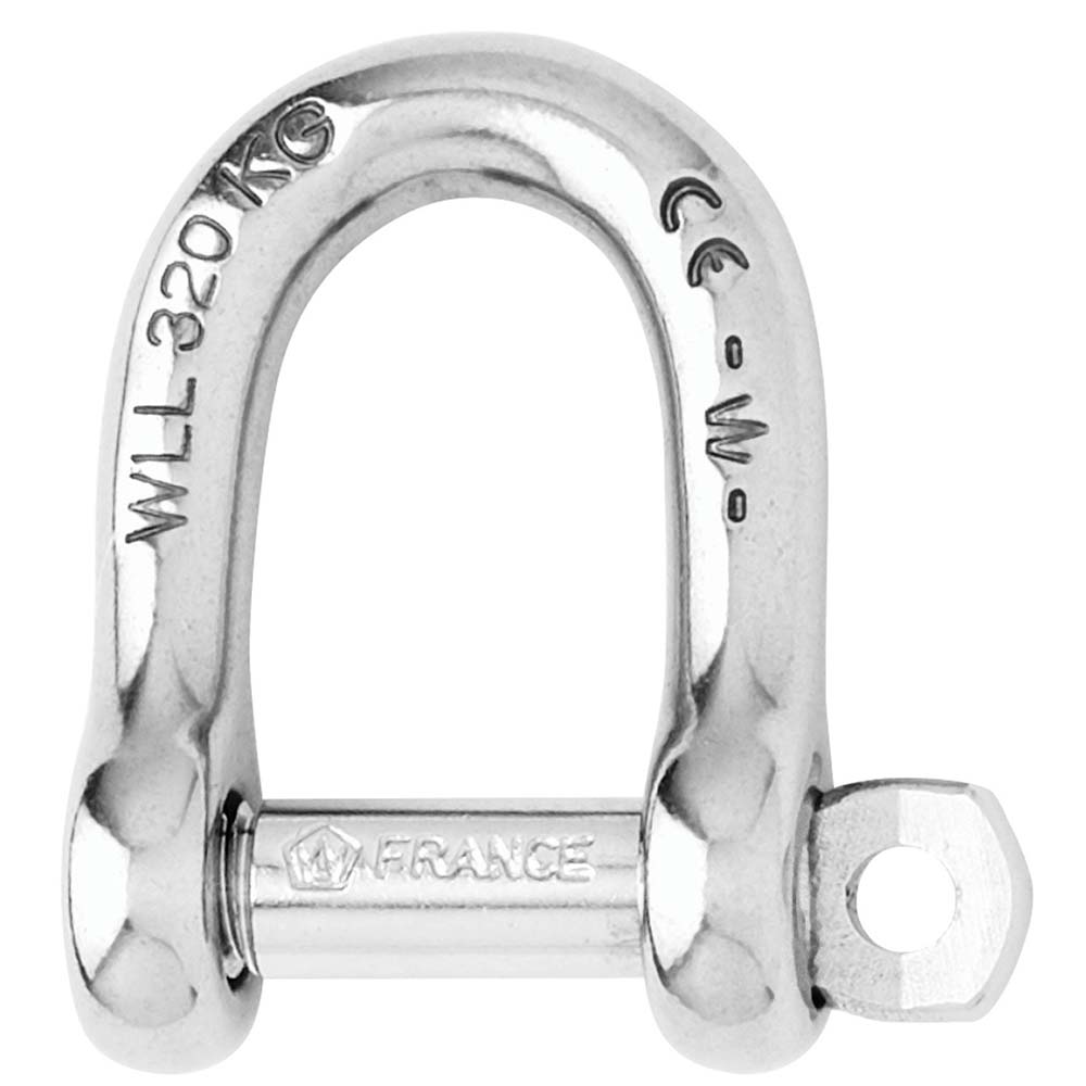 Wichard SelfLocking D Shackle Diameter 4mm 532 01201