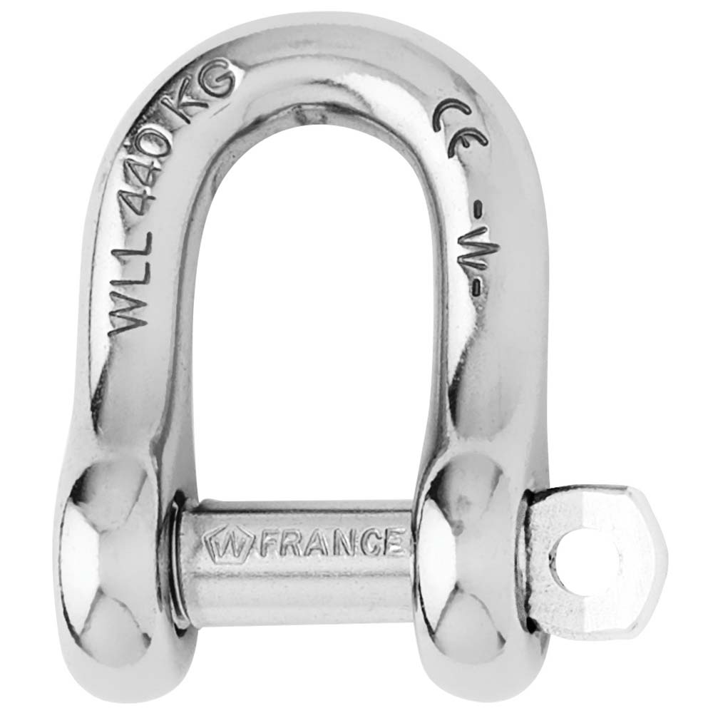Wichard Captive Pin D Shackle Diameter 10mm 1332 01405