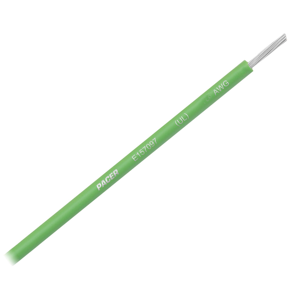 Pacer Light Green 14 AWG Primary Wire 25 WUL14LG25