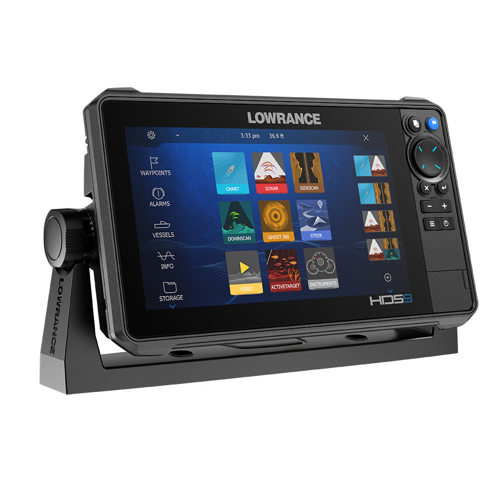 Lowrance HDS PRO 9 w Preloaded CMAP DISCOVER OnBoard Active Imaging HD Transducer 00015981001
