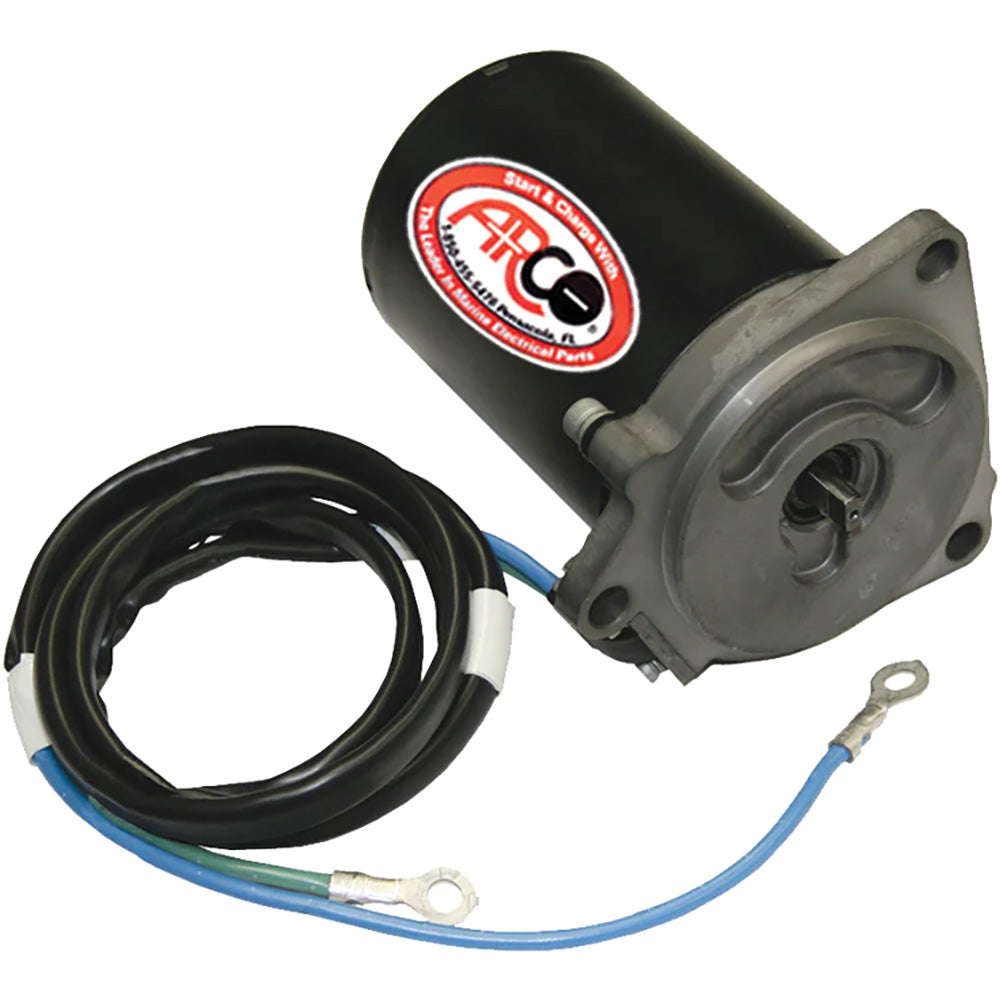 ARCO Marine Replacement Outboard Tilt Trim Motor Yamaha 2Wire 3 Bolt Flat Blade Shaft 6263