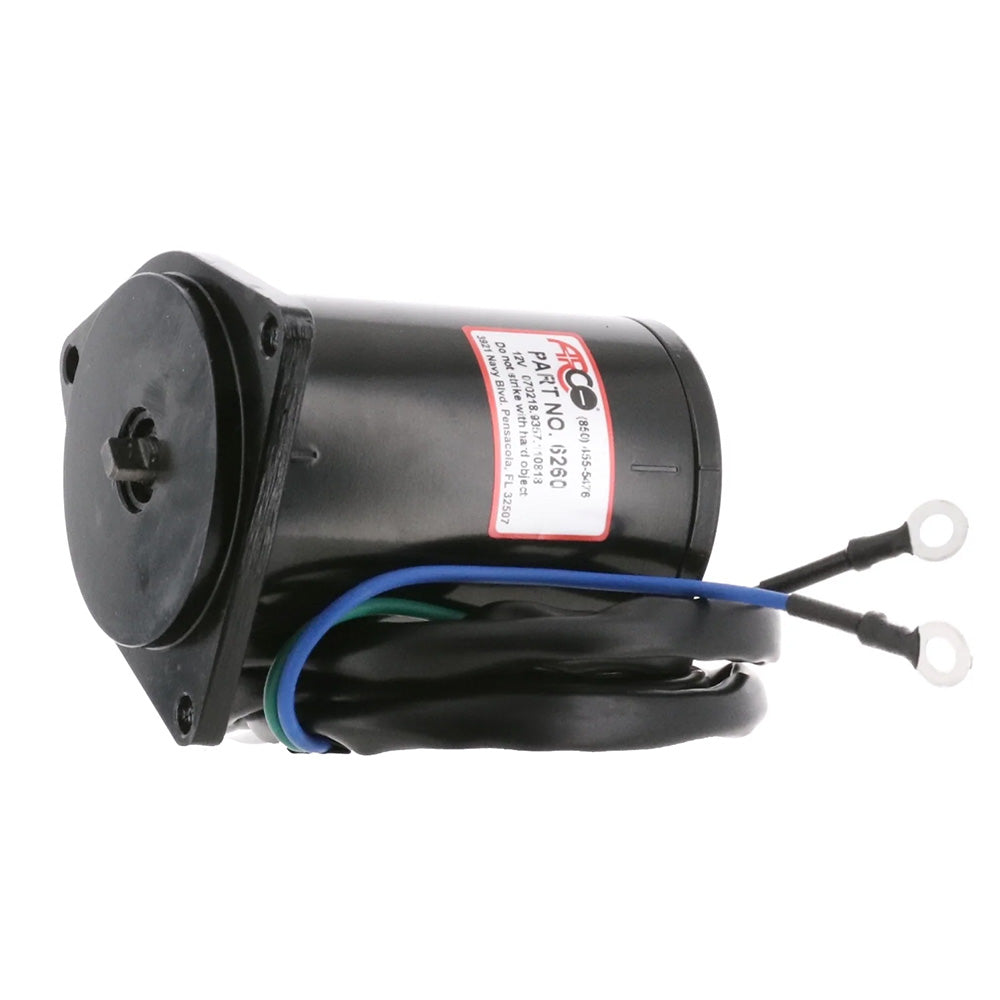 ARCO Marine Replacement Outboard Tilt Trim Motor Yamaha 2Wire 3 Bolt Flat Blade 6260