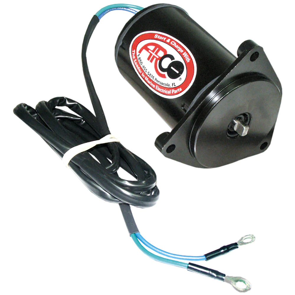 ARCO Marine Replacement Outboard Tilt Trim Motor Yamaha 2Wire 3 Bolt Flat Blade 6260