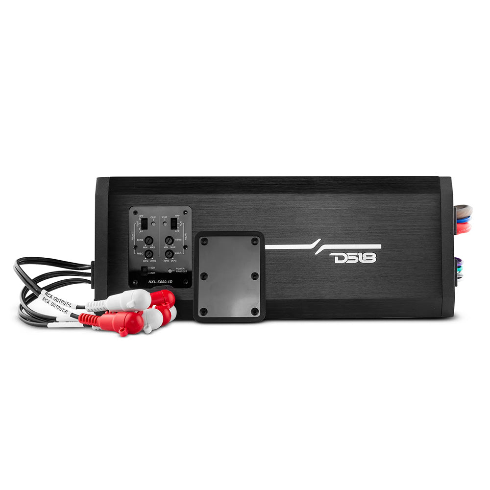 DS18 HYDRO 4 Channel FullRange Class D Waterproof Marine Amplifier 2400W NXLX8504D