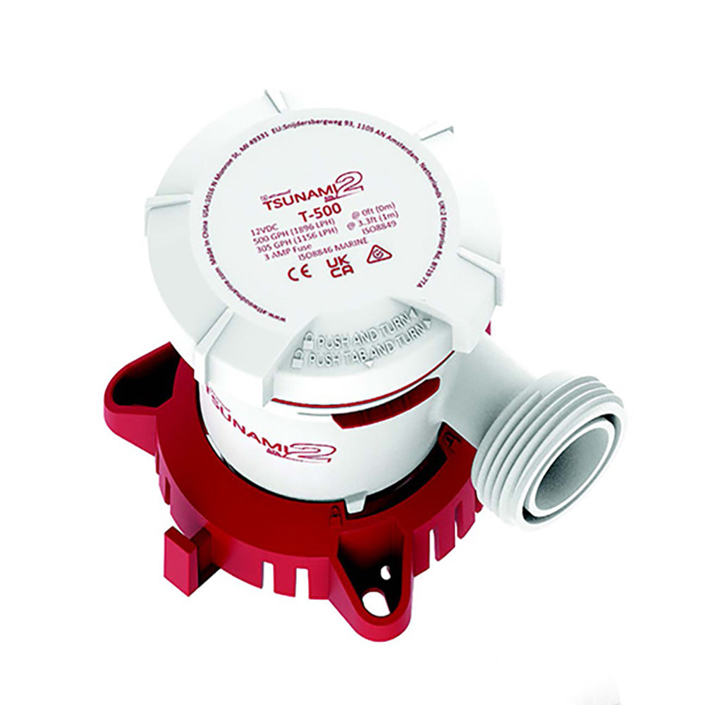 Attwood Tsunami MK2 Manual Bilge Pump T500 500 GPH 12V 56067