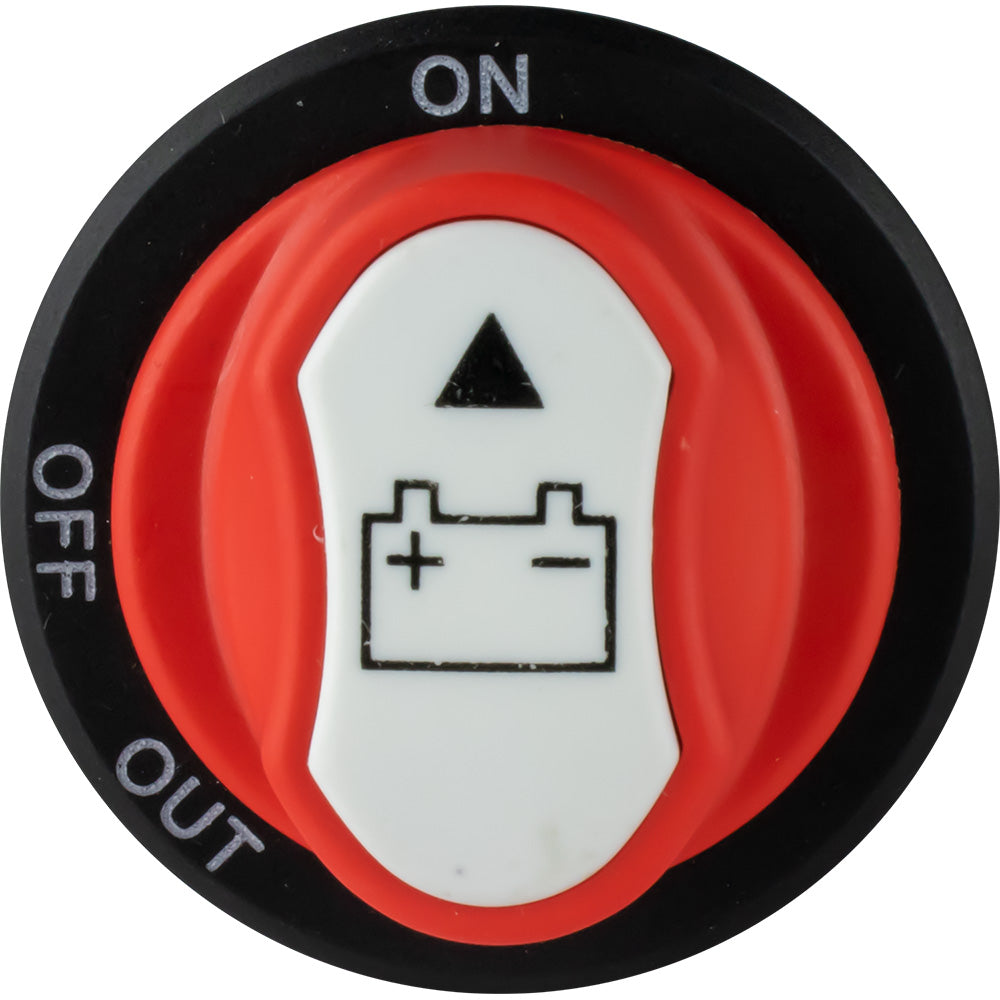 SeaDog Mini Battery Switch Key wRemovable Knob 32V 100A 4227321