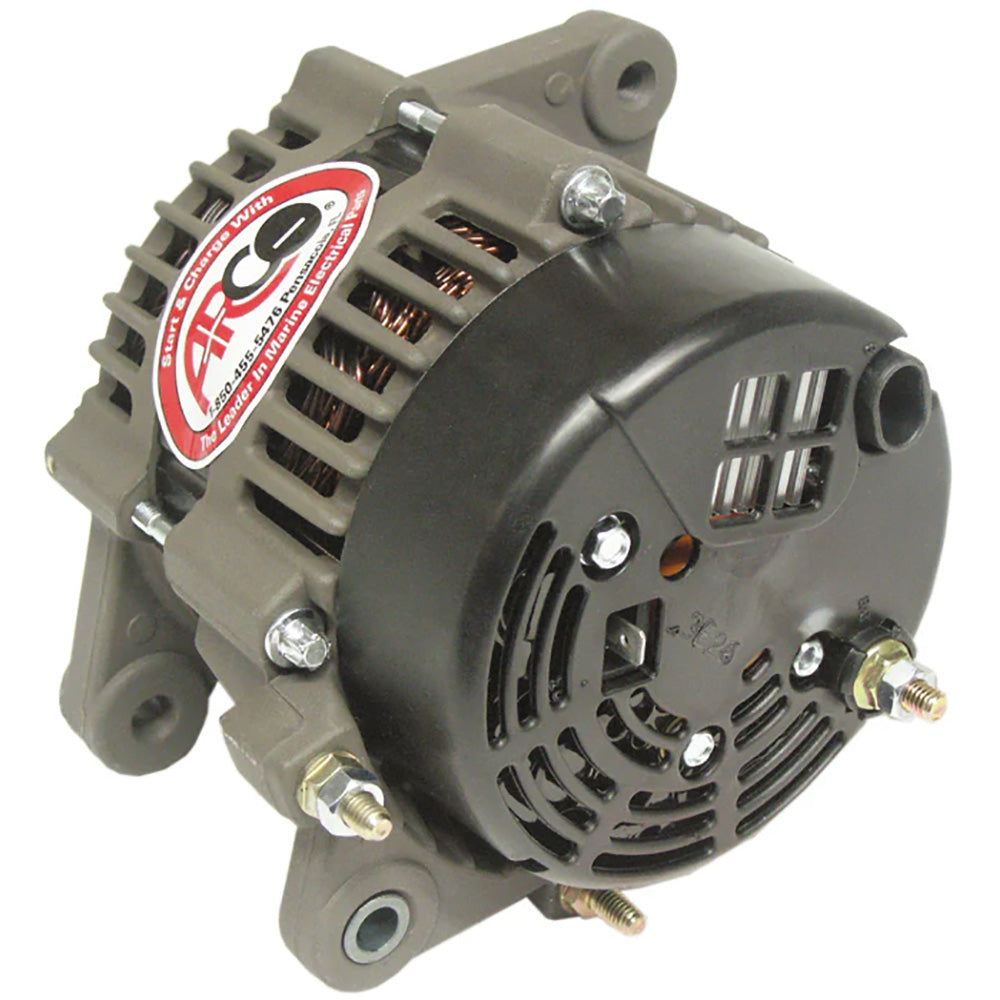 ARCO Marine Premium Replacement Alternator wSingleGroove Pulley 12V 70A 20810