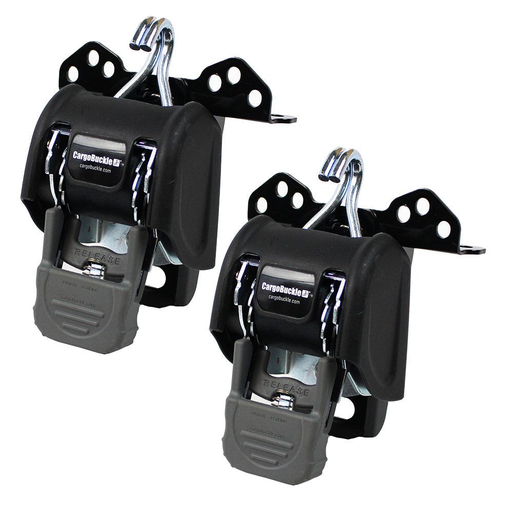 CargoBuckle Universal Ladder Rack TieDown System 2 Retractable TieDown 1 Pair F153180