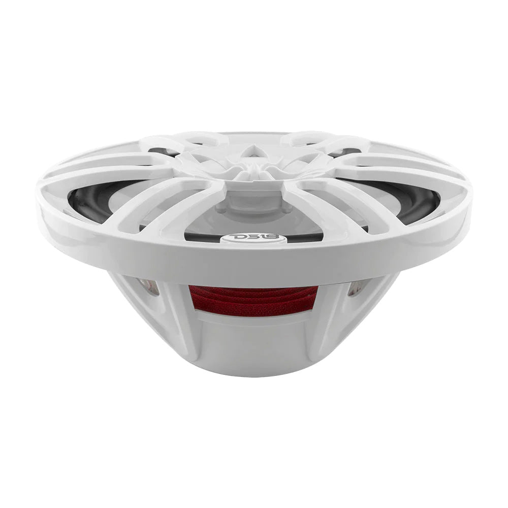 DS18 HYDRO 6 x 9 2Way Marine Speakers wIntegrated RGB LED Lights 375W White NXL69WH
