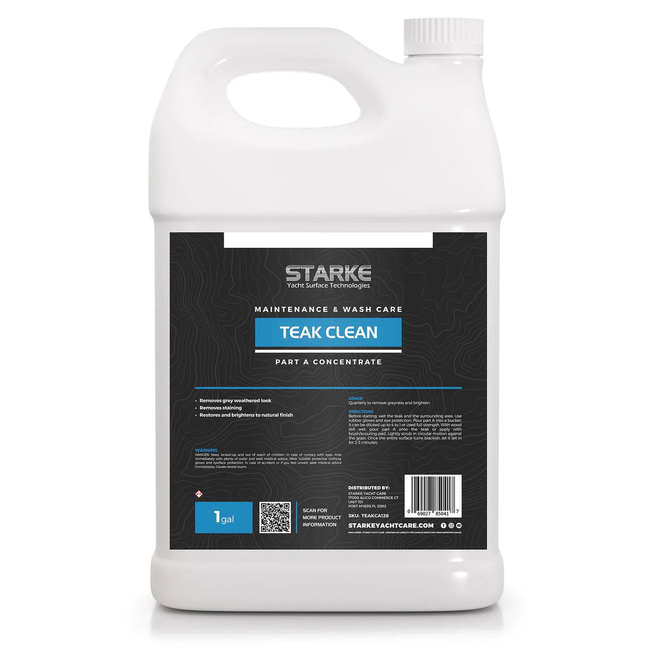 Starke Teak Clean - Part A 128oz