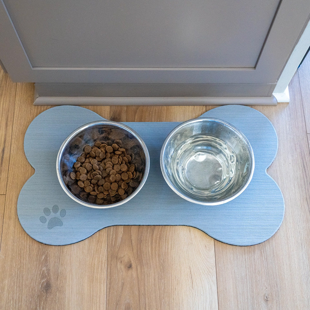 SeaDek Dog Bowl Mat  CappuccinoBlack  Medium  125 x 24 6271491090