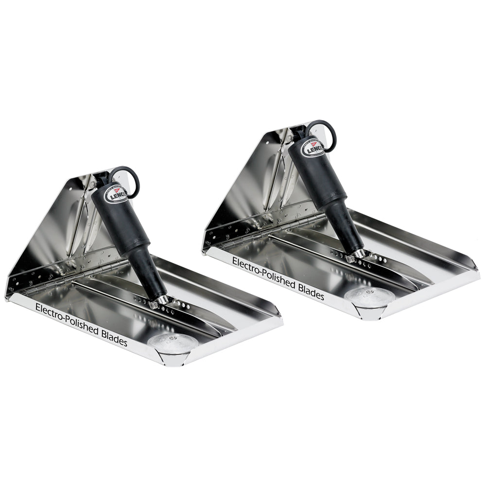 Lenco 16 x 12 Heavy Duty Performance Trim Tab Kit wo     Switch Kit 12V 15043101