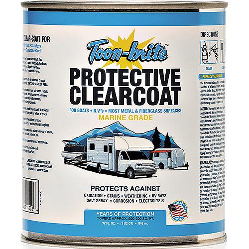 Toon-Brite Aluminum Cleaner & Protective Clear-Coat