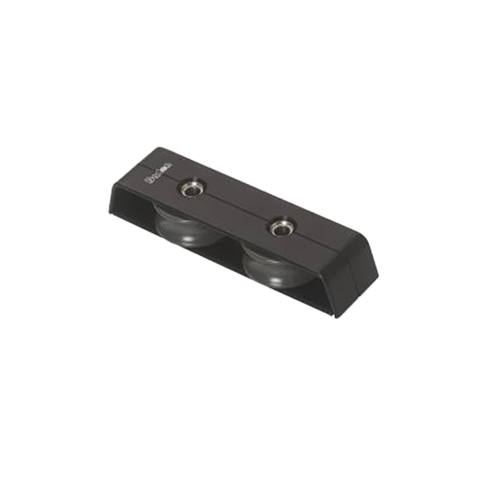 Barton Marine Deck Organizer  Size 2  2 Sheave  Black 81682B